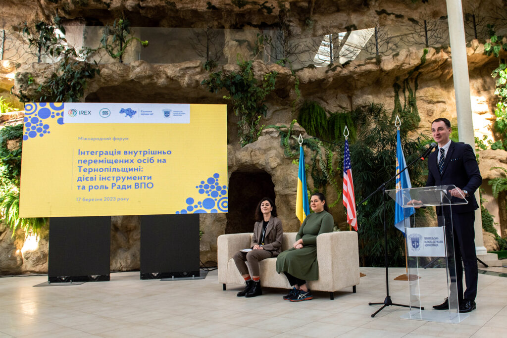Integration into the Community and Employment Identified as Priority Issues for IDPs at Ternopil Forum